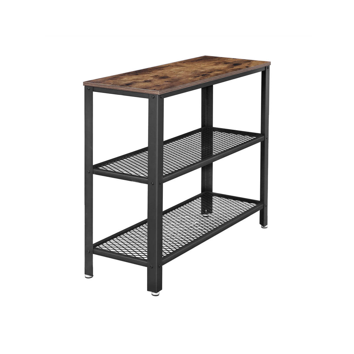 KONSOLENTISCH - Braun, Holzwerkstoff (101.5/35/80cm) - Hansiro
