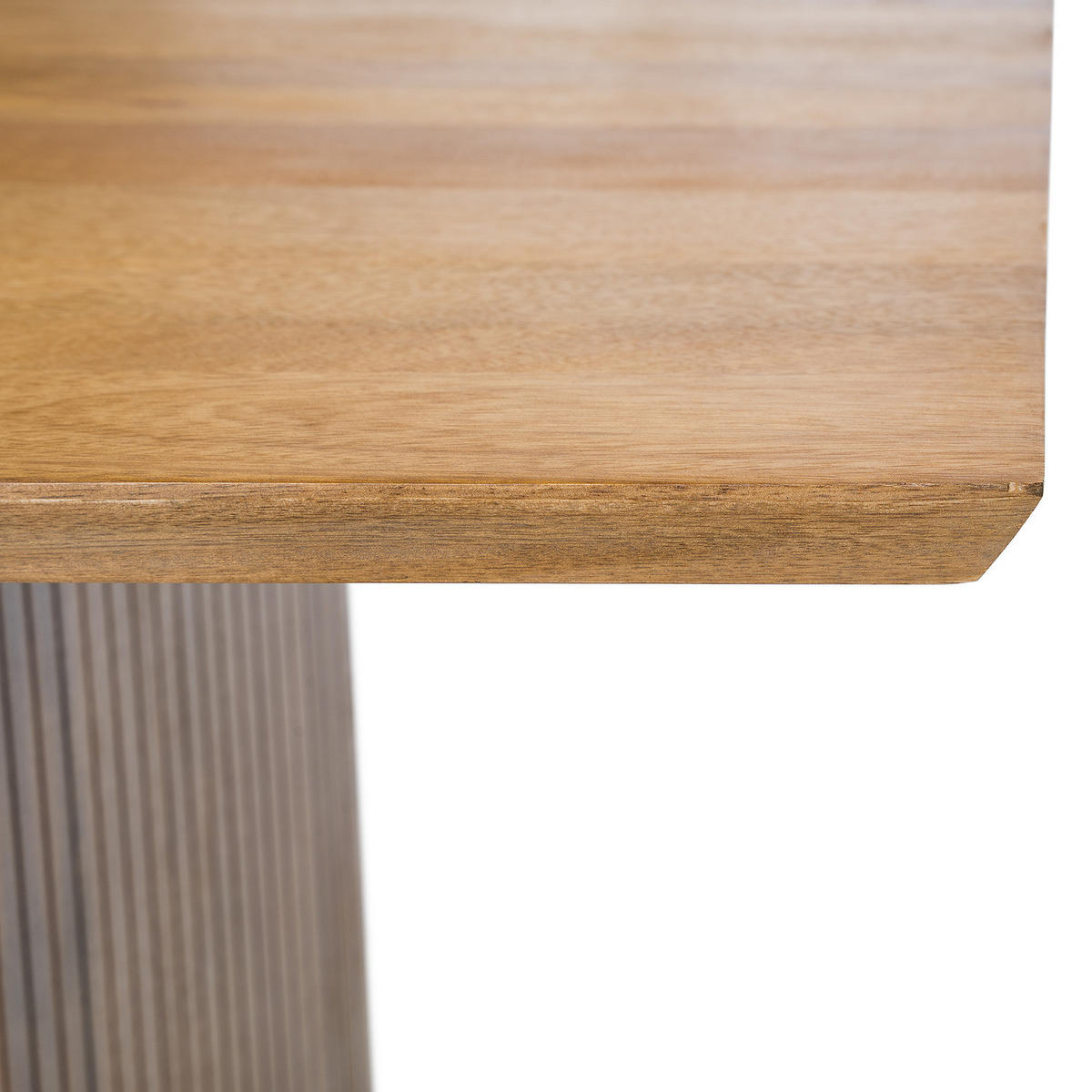 MASSIVER ESSTISCH - Mango - Braun, Holz (90/180/77cm) - home24
