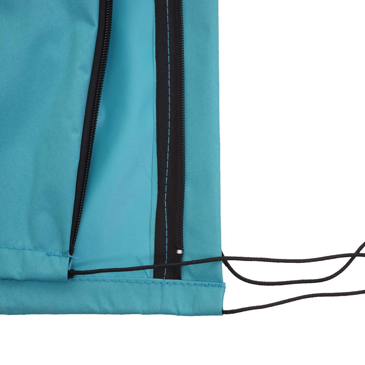 SCHIRMHÜLLE für Ampelschirm bis 3,5 m HxBxT 265x60x60cm türkis mit Reißverschluss - Türkis, Textil (60/265/60cm) - PROREGAL