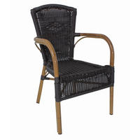 GARTENSTUHL Lauri Bambusoptik Stapelstuhl - Hellbraun, Kunststoff (54/91/59cm) - DELUKE