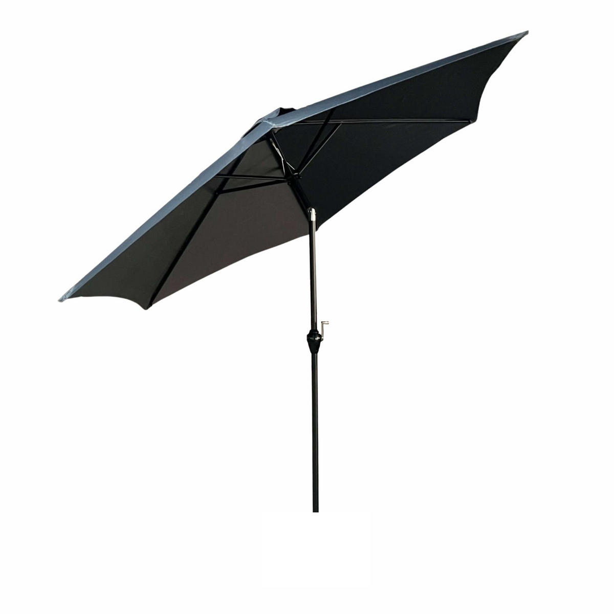 SONNENSCHRIM Grau 235/270 cm - Schwarz/Grau, Metall (270/270cm) - Akord