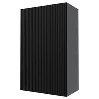 KÜCHENHÄNGESCHRANK Lamello W4/60/1 Schwarz Matt / Grau 60 / 32,5 / 96cm - Schwarz/Grau, Holz/Holzwerkstoff (60/96/32.5cm) - Feldmann-Wohnen