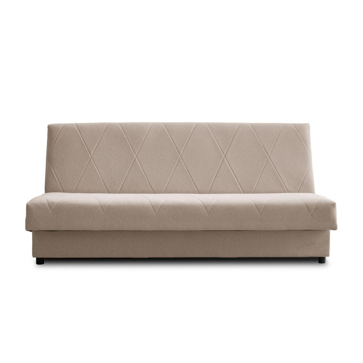 SCHLAFSOFA VERO mit Schlaffunktion Castel 15 - Beige, Textil (191/88/90cm) - Lookway