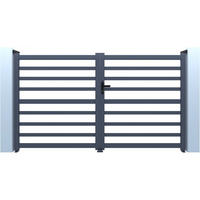 TOR martin Grau - Grau, Metall (40/180/340cm) - Habitat Garten