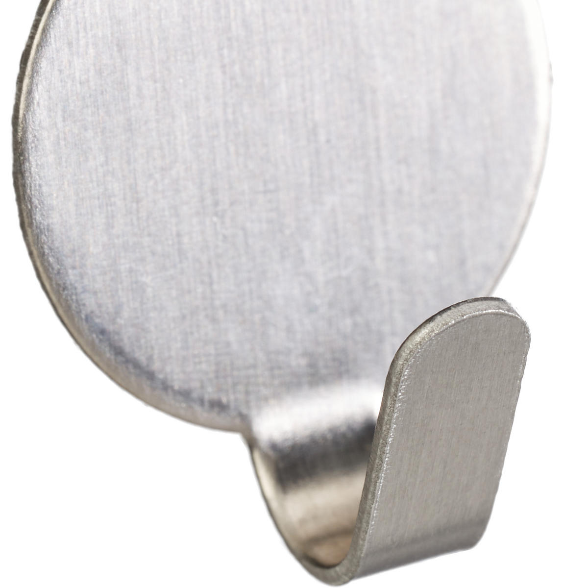 24XKLEBEHAKEN - Silberfarben, Metall (2/2.5/1.5cm) - Relaxdays