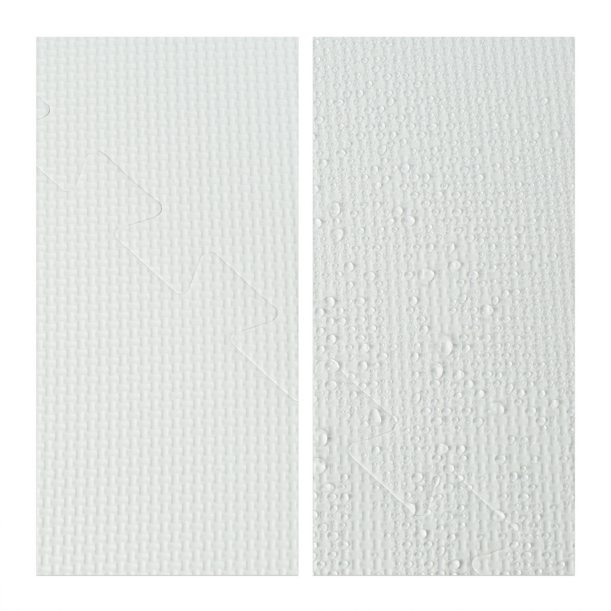 12-TLG.PUZZLEMATTE - Multicolor, Textil (30/30cm) - Relaxdays