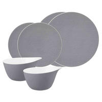 BASIC-SET Life Fashion Elegant Grey 6er Set - Grau, Keramik (1/1/1cm) - Seltmann Weiden