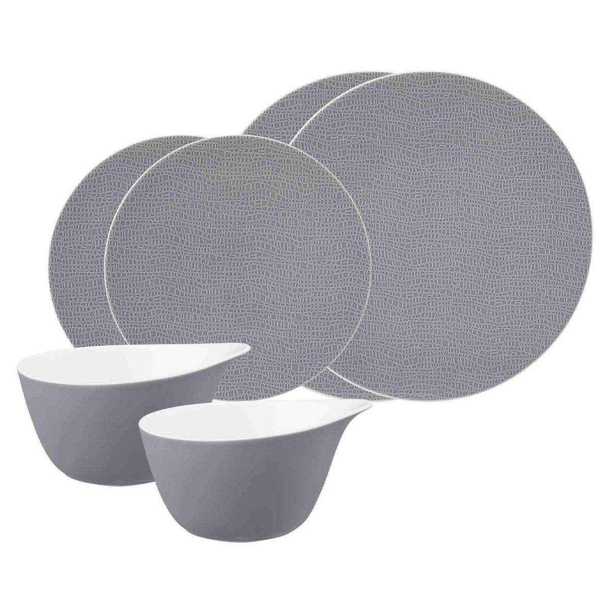 BASIC-SET Life Fashion Elegant Grey 6er Set - Grau, Keramik (1/1/1cm) - Seltmann Weiden