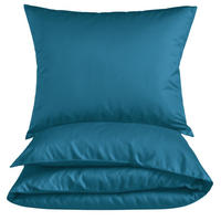MIKROFASER-BETTWÄSCHE 135x200 cm Petrol - Petrol, Textil (135/200cm) - Carpe Sonno