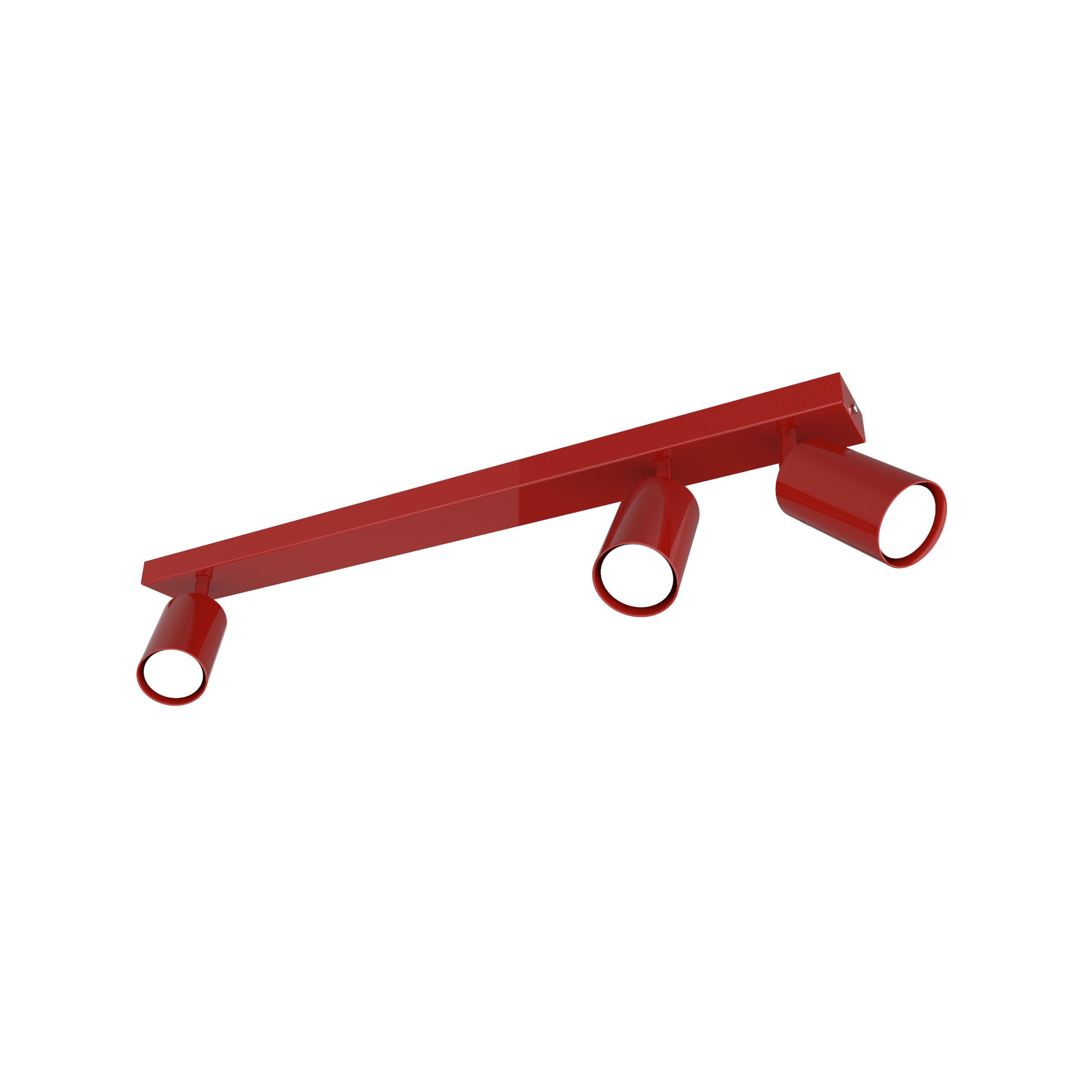 DECKENLEUCHTE - Rot, Metall (6/70/6cm) - Lumicom