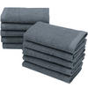SEIFTÜCHER, 10er-Set, 30x30 cm, 100% Baumwolle - Grau, Textil (30/30cm) - Zollner