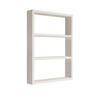 WANDREGAL mit 3 ablagen - emma 43,2/9/60 cm - Weiß, Holzwerkstoff (9/60/43.2cm) - Calicosy