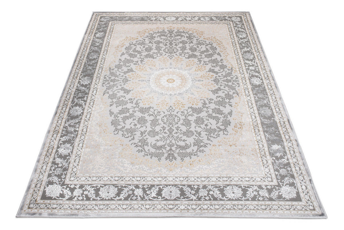 TEPPICH HERA Grau 140/200 cm - Grau, Textil (140/200cm) - Tapiso