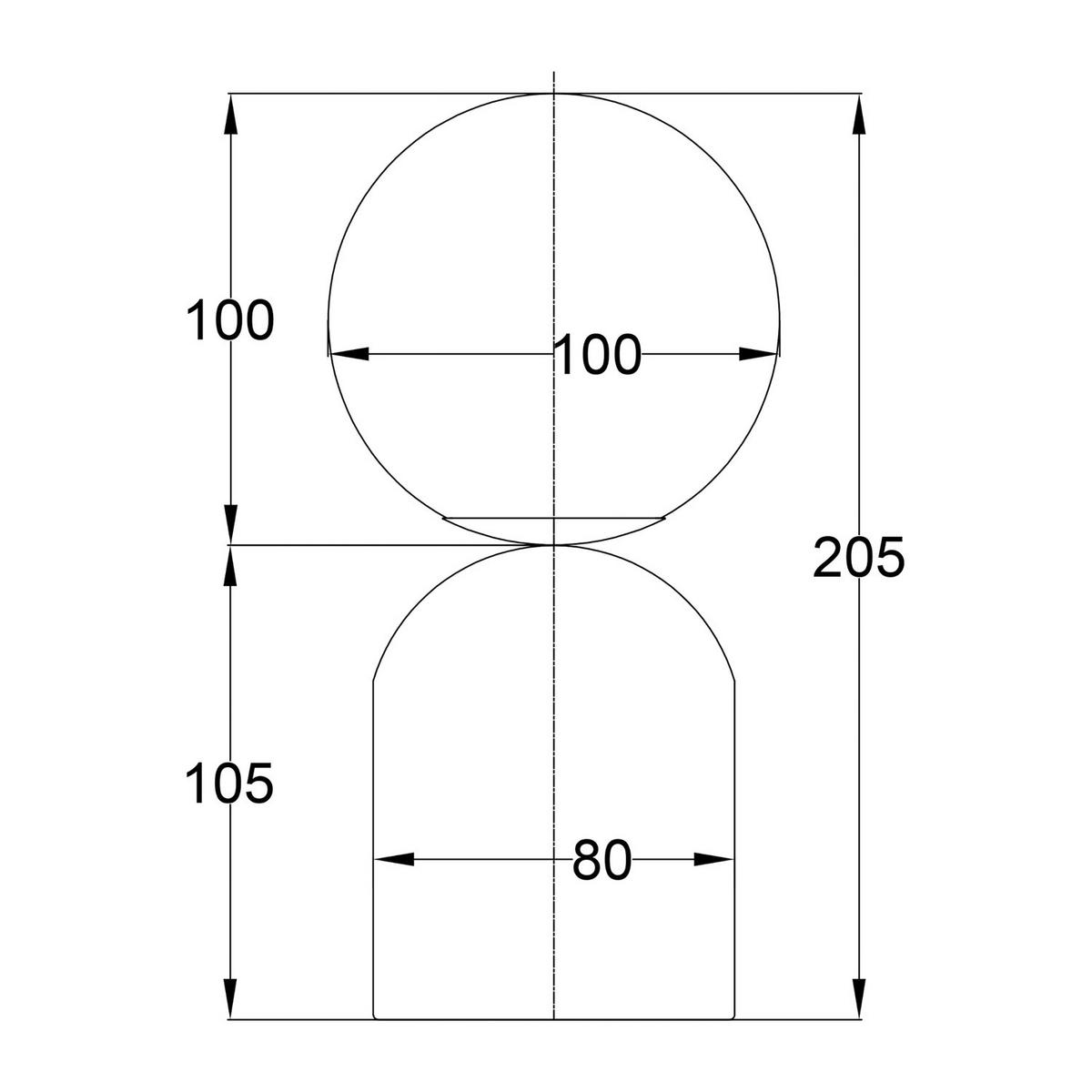 AKKU-TISCHLEUCHTE - Opalglas / Eisen - Weiß / Salbei - Weiß/Grün, Glas/Metall (10/10/21cm) - home24