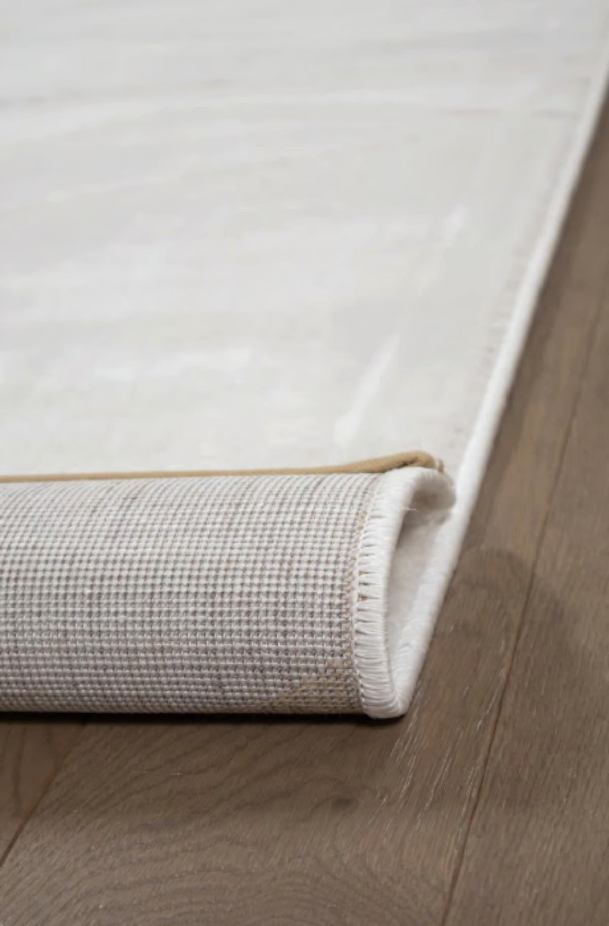 TEPPICH modern Flachgewebe BANQUISE Weiß 120 x 170 cm - Weiß, Textil (120/170cm) - Novatrend