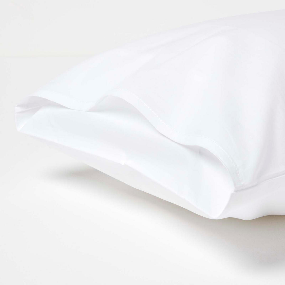 KINDER-KISSENBEZÜGE 2er-Set, Perkal - Weiß, Textil (40/60cm) - Homescapes