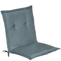 NIEDERLEHNER Loft NL 100x50x6cm Taubenblau - Blaugrau, Textil (50/100cm) - Beautissu 