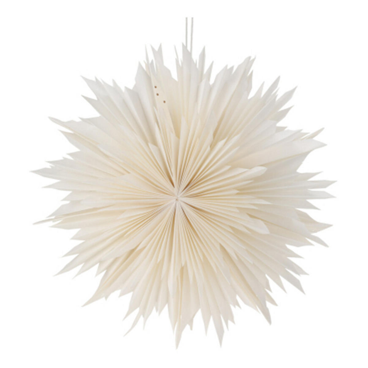 FENSTERSCHMUCK Papierstern 50 cm - Weiß, Papier (16/50/50cm) - Home Styling Collection