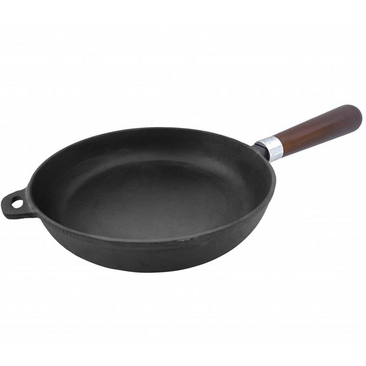 PFANNE Schwarz 30/30/6.5 cm KS2642 - Schwarz, Metall (30cm) - Krisberg 