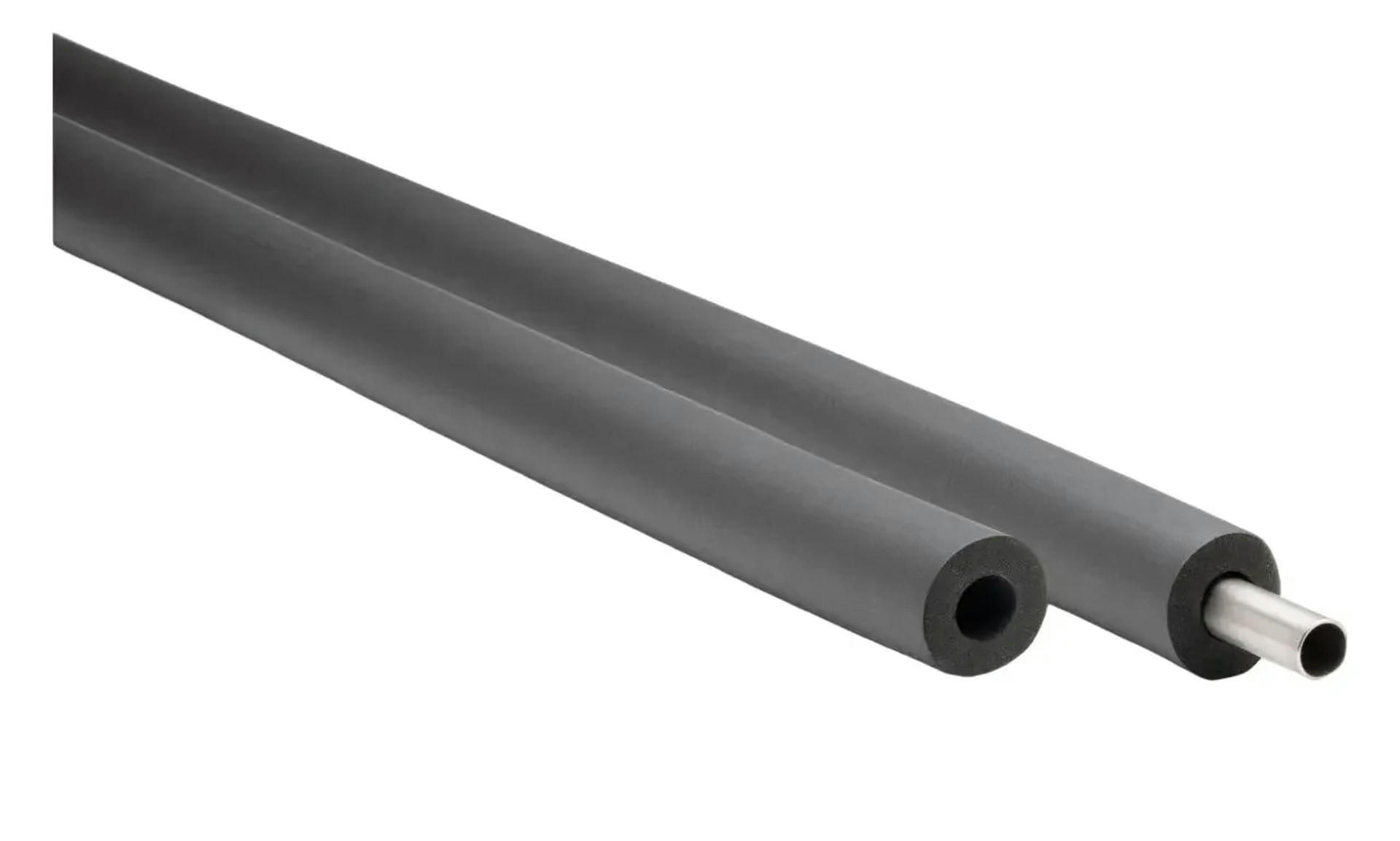 ROHRISOLIERUNG - Schwarz, Kunststoff (65/35/10cm) - BONI-SHOP