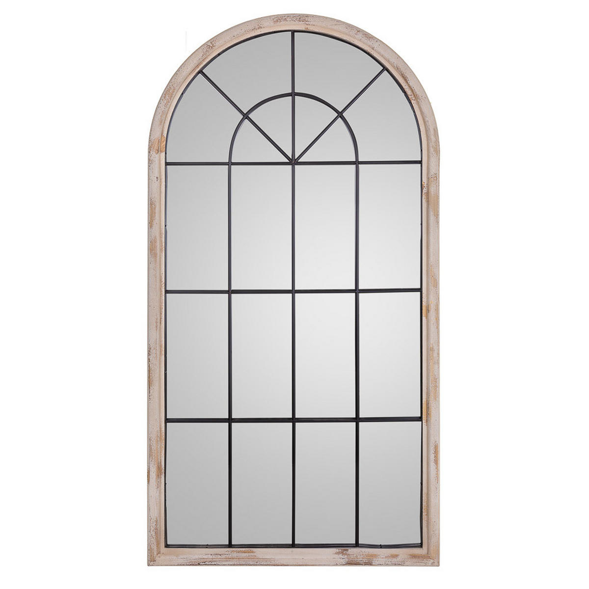 SPIEGEL aus Holz 86x4x168 cm - Weiß, Holzwerkstoff (86/168/4cm) - Wanderlust