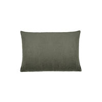 KISSENHÜLLE HYggelig No.1 stein-grau Cord-Samt 25/35 cm - Grau, Textil (25/35cm) - beties Heimtextil