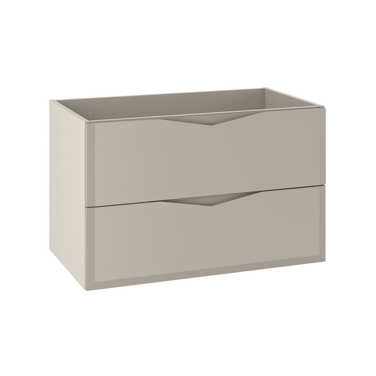 WASCHTISCHUNTERSCHRANK 80cm Ellie Kaschmir - Beige, Holzwerkstoff (80/50/45.8cm) - Petits-meubles