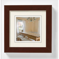 BILDERRAHMEN Peppers Holzrahmen 10x10 Nussbaum - Nussbaumfarben, Holzwerkstoff (12.5/12.5/1.5cm) - walther design