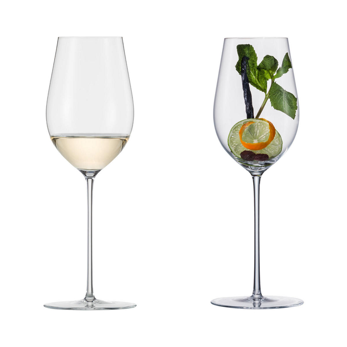 WEISSWEINGLÄSER Unitiy SensisPlus transparent 410 ml 2er Set - Transparent, Glas (0.41L) - Eisch