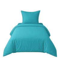 BETTWÄSCHE 2-teilig 135/200 cm UNI HELLBLAU - Hellblau, Textil (135/200cm) - ROLFNERS