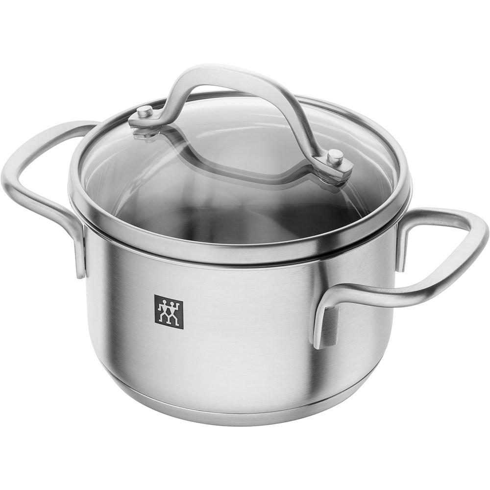 PFANNE Silber 26.8/13.3/12.9 cm 666521200 - Silberfarben, Metall (12cm) - Zwilling