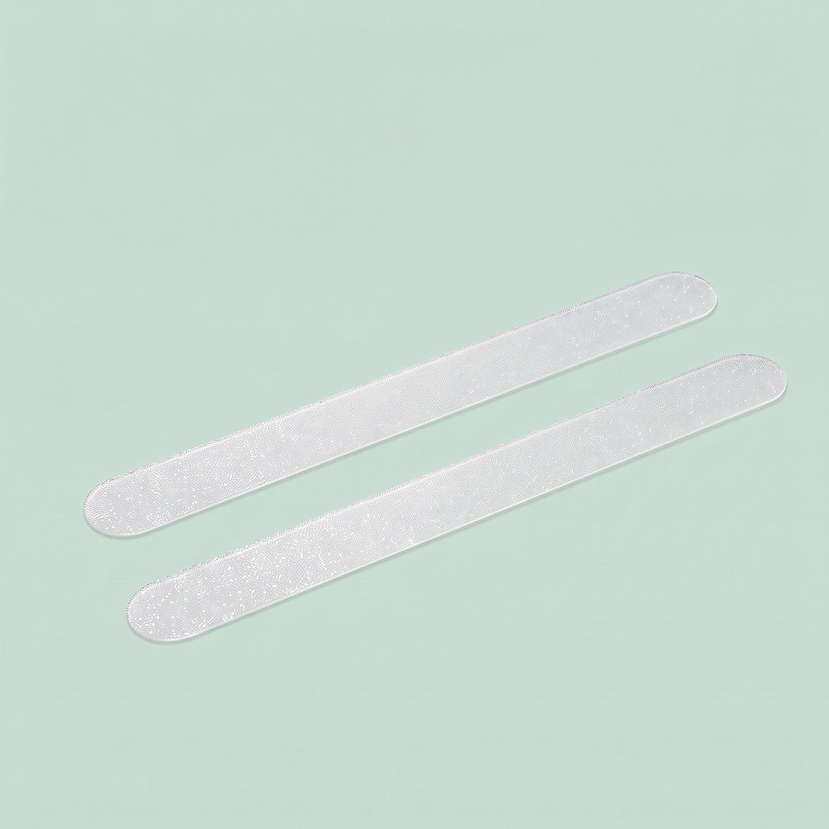 ANTIRUTSCHSTREIFEN Transparent selbstklebend 17er-Set PEVA 63x3 cm - Transparent, Kunststoff (153/62cm) - Relaxdays