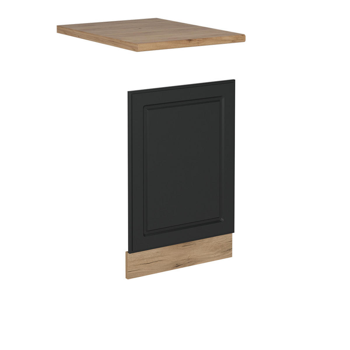 Honigeiche/Anthrazit, Holzwerkstoff (45/57.2/1.6cm) - Vicco