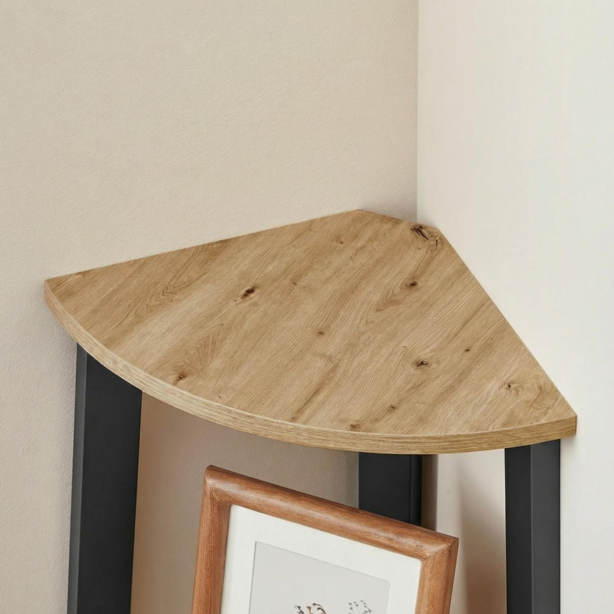REGAL Artisan Eiche Schwarz 34x34 cm LLS034B88 - Schwarz, Kunststoff (34/125/34cm)