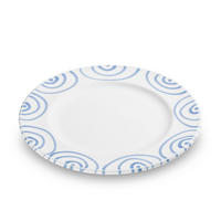 TELLER Geflammt Gourmet - Weiß, Keramik (22cm) - Gmundner Keramik