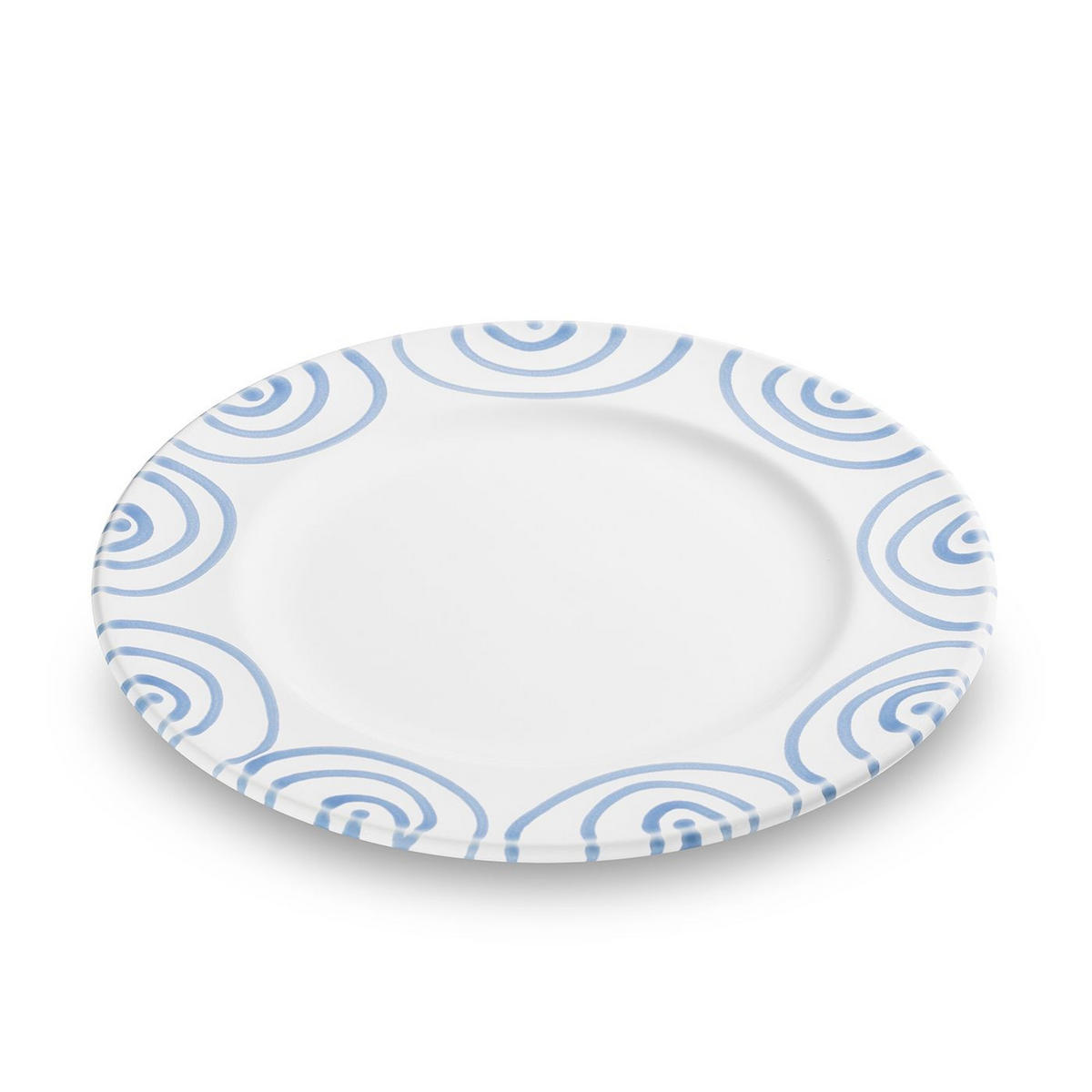 TELLER Geflammt Gourmet - Weiß, Keramik (22cm) - Gmundner Keramik