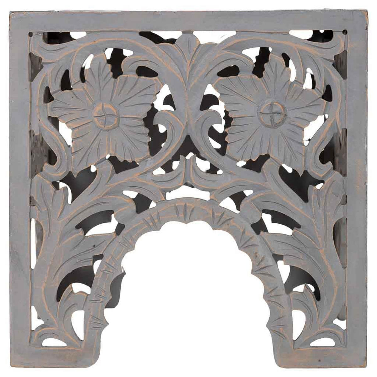 TISCH aus Holz, weiß, 45cm - Weiß, Holzwerkstoff (45/45/45cm) - Wanderlust