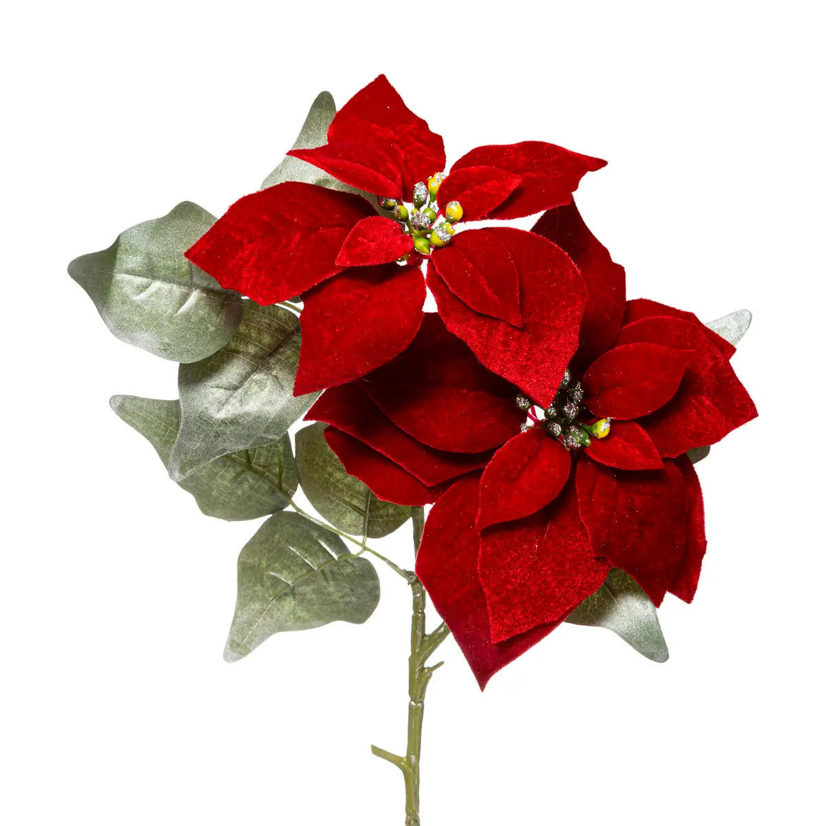 DEKOBLUME Weihnachtsstern 75 cm - Rot, Kunststoff (13/78/24cm) - Atmosphera Createur d´interieur