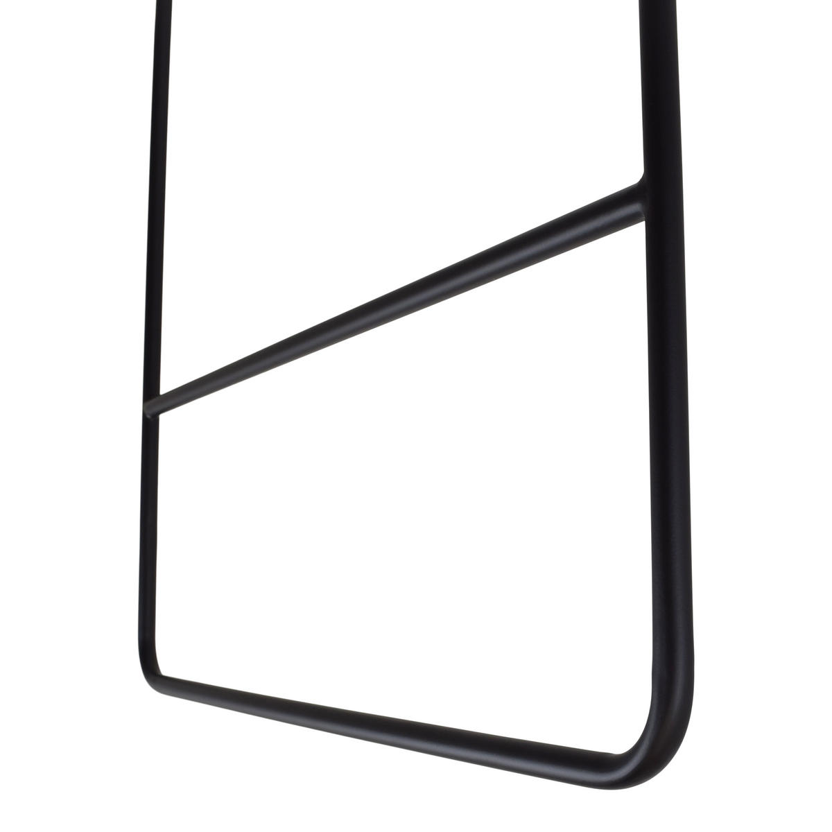 KLEIDERABLAGE Kyra Schwarz - Schwarz, Metall (80/90/2cm) - LOFT42