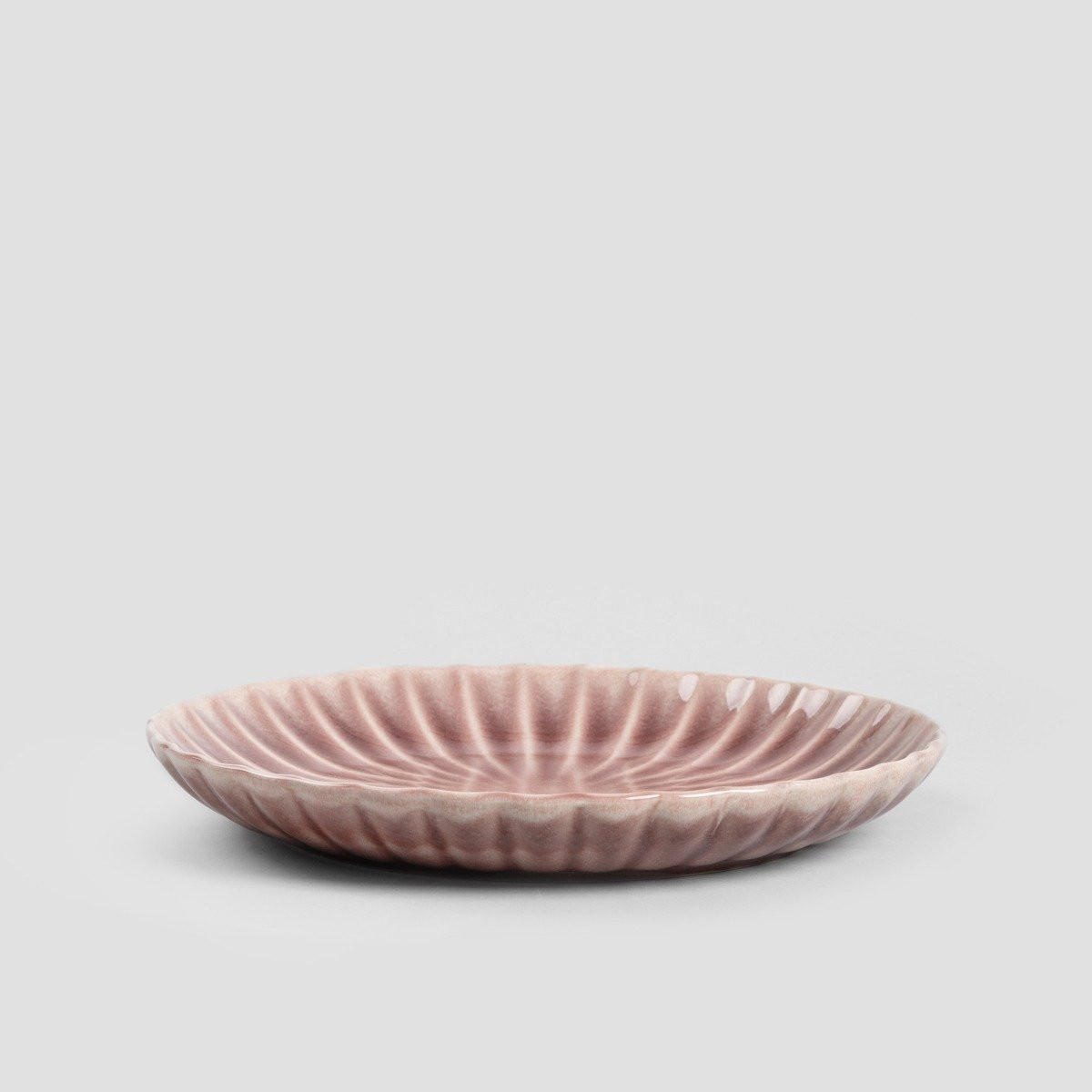 ESSTELLER Melida rosa 27 cm 6er-Set - Rosa, Keramik (27/27/4cm) - Homla