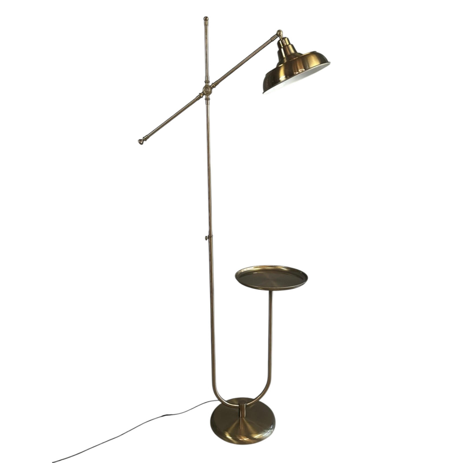STEHLAMPE Korex 165 Cm - Messingfarben, Metall (35/35/165cm) - Bamyum