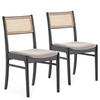 STUHL-SET 2 Vilma Schwarz Wash, Massivholz - Schwarz, Holz (45/83/54cm) - VS Venta-stock