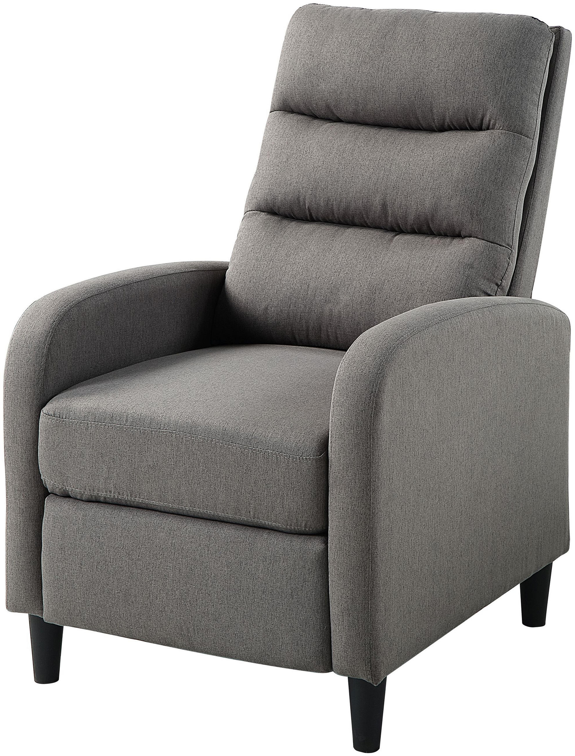 RELAXSESSEL Tiago Dunkelgrau - Dunkelgrau, Textil (69/102/90cm) - ATLANTIC home collection