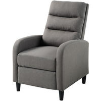 RELAXSESSEL Tiago Dunkelgrau - Dunkelgrau, Textil (69/102/90cm) - ATLANTIC home collection