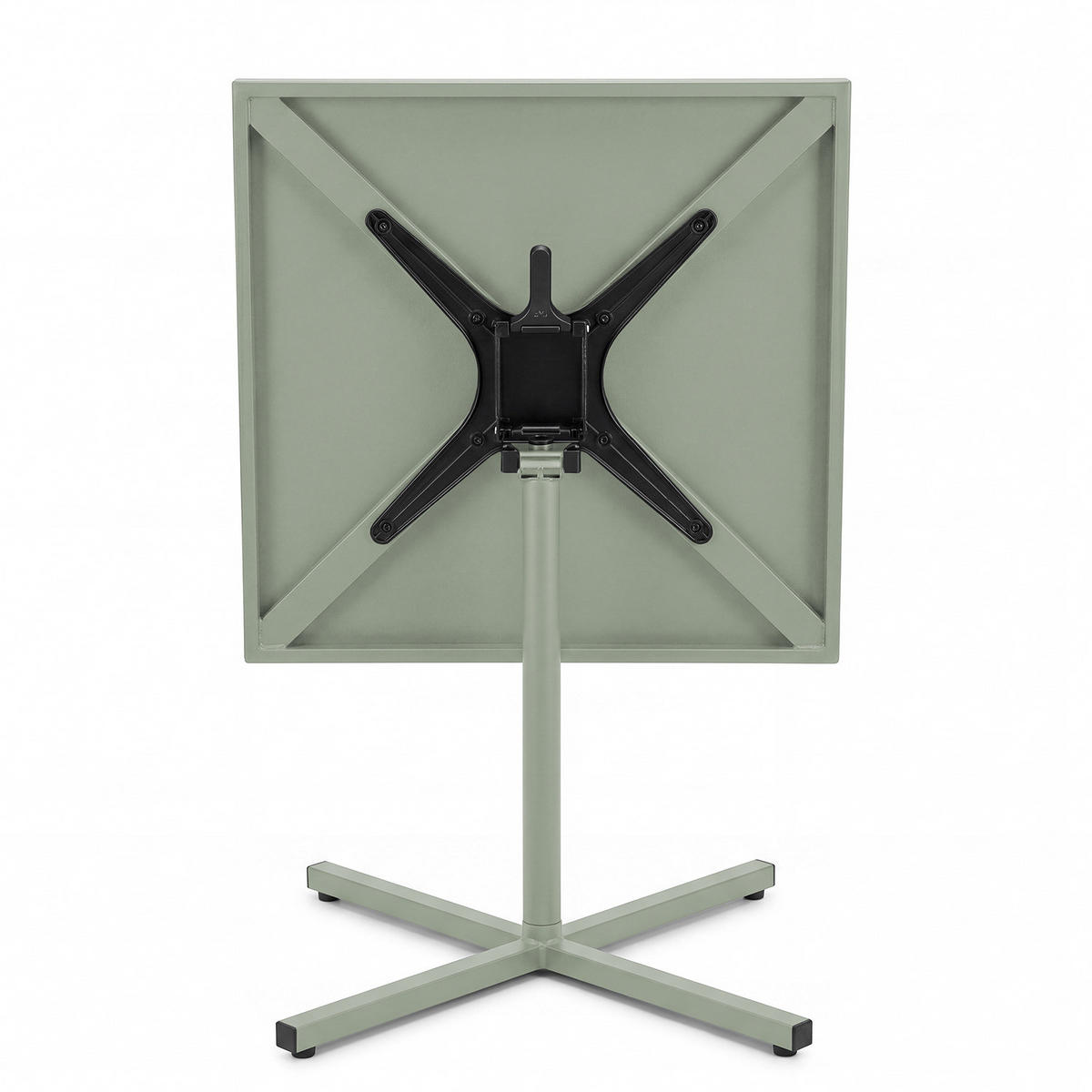 KLAPPTISCH - Stahl - Salbeigrün, Metall (60/60/74cm) - home24
