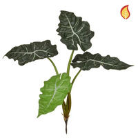KUNSTPFLANZE Künstliche Alocasia - Angelika 49 cm - Grün, Kunststoff (49cm) - aplanta