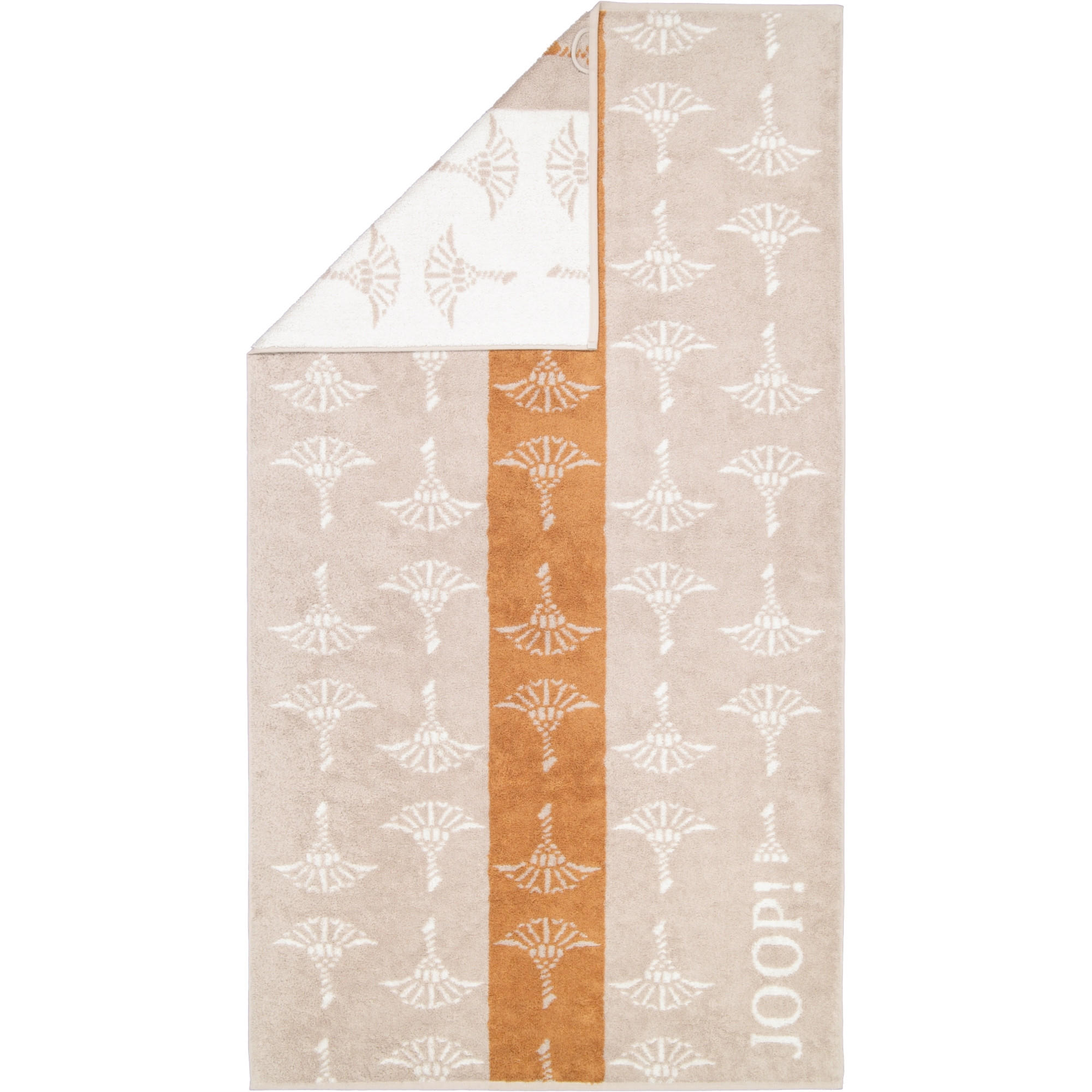 DUSCHTUCH DIVIDED CORNFLOWER 1706 NATUR - 36 - Beige, Textil (80/150cm) - Joop!