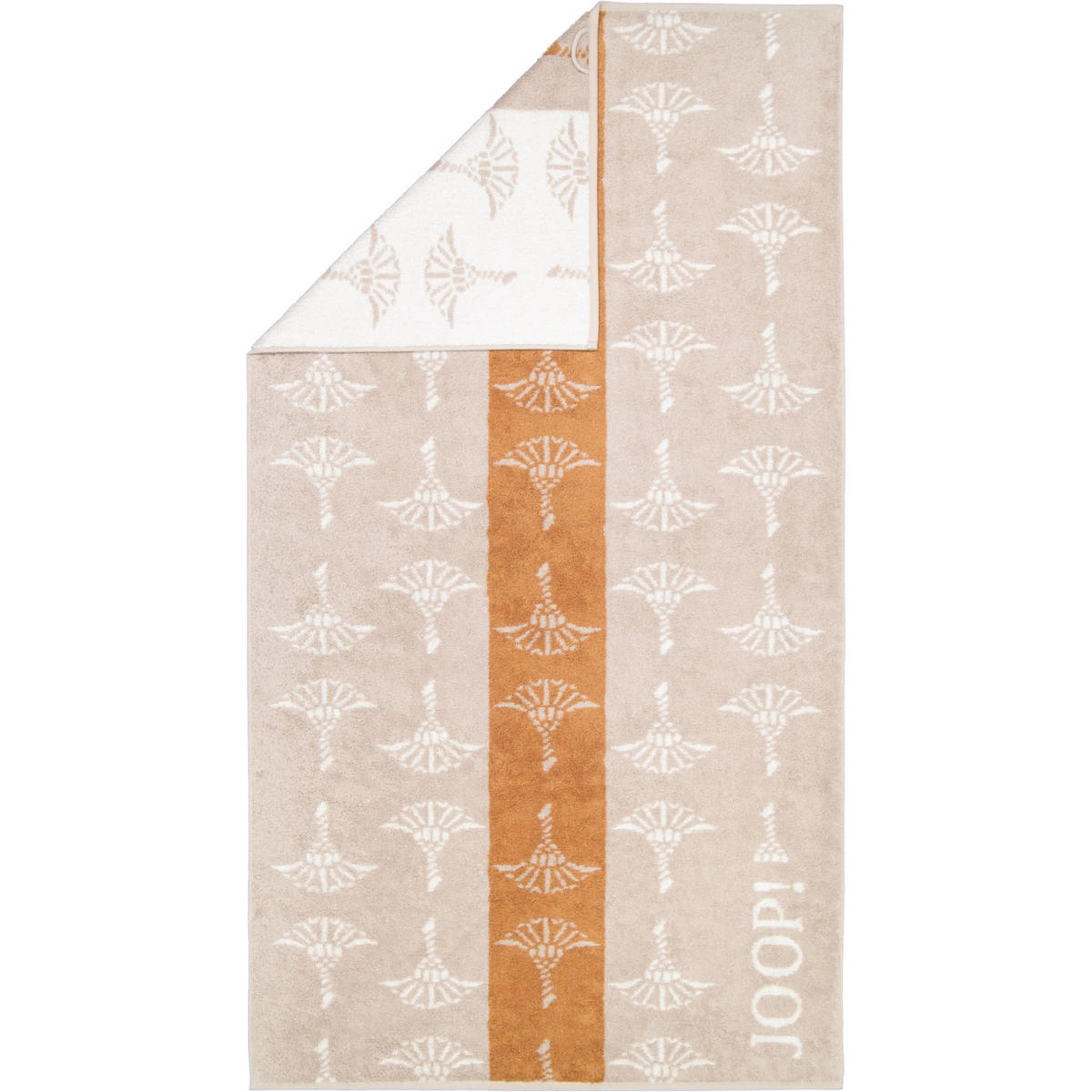 DUSCHTUCH DIVIDED CORNFLOWER 1706 NATUR - 36 - Beige, Textil (80/150cm) - Joop!