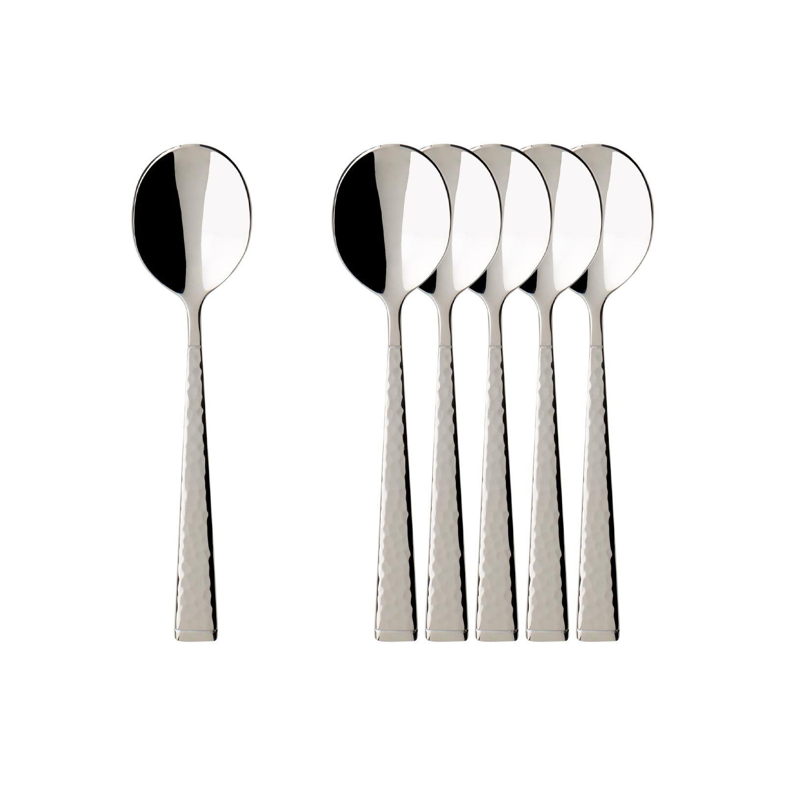ESPRESSOLÖFFEL Blacksmith edelstahl 10,6 cm 6er Set - Silberfarben, Metall - Villeroy & Boch