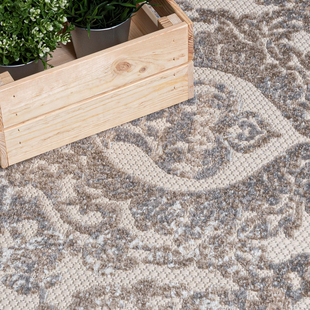 Thumbnail - Mazovia Teppich, Beige, Textil, Vintage, Rechteckig, 160x230 cm, Oeko-Tex® Standard 100, Teppiche & Böden, Teppiche, Out...